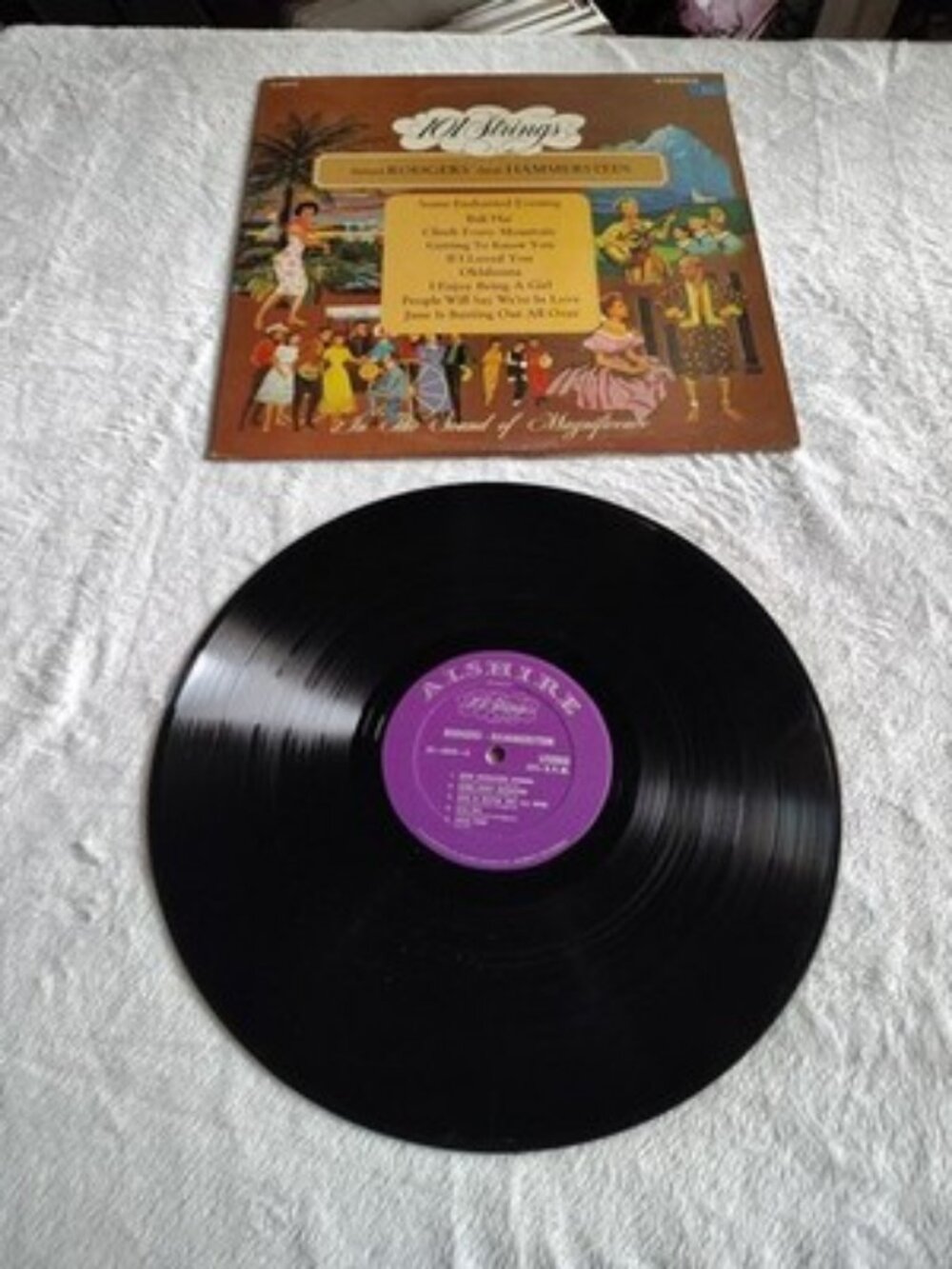 101 STRINGS - Richard Rodgers Oscar Hammerstein (LP) CLASSICAL POP